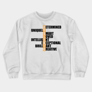 Dyslexia  - Dyslexic Acronym Crewneck Sweatshirt